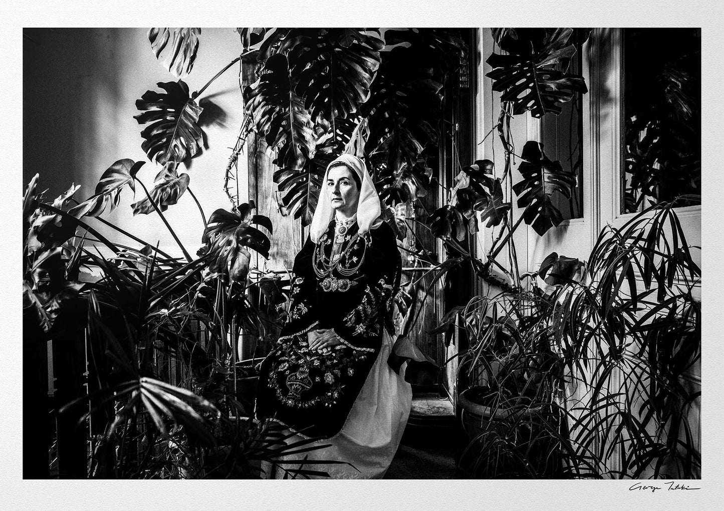 Black and White Photography Wall Art Greece | Costume of Martino Lokris Phthiotis Greece by George Tatakis