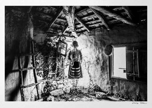Black and White Photography Wall Art Greece | Bride Metaxades Thrace by George Tatakis