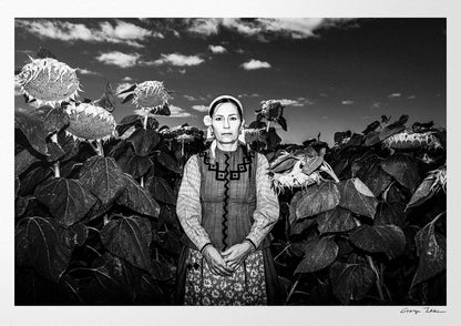 Black and White Photography Wall Art Greece | Costume of Vyssa Thrace by George Tatakis
