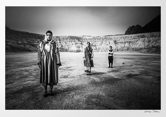 Black and White Photography Wall Art Greece | Costumes of Nisyros in the volcano Dodecanese Greece by George Tatakis