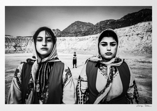 Black and White Photography Wall Art Greece | Costumes of Nisyros in the volcano Dodecanese Greece by George Tatakis