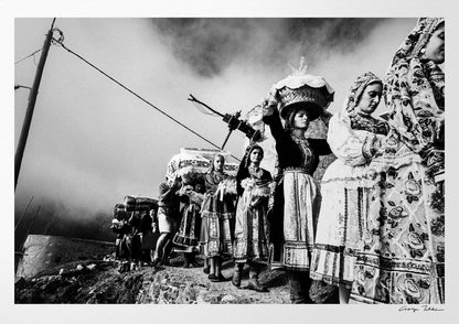Black and White Photography Wall Art Greece | Dowry in Olympos Karpathos Dodecanese by George Tatakis