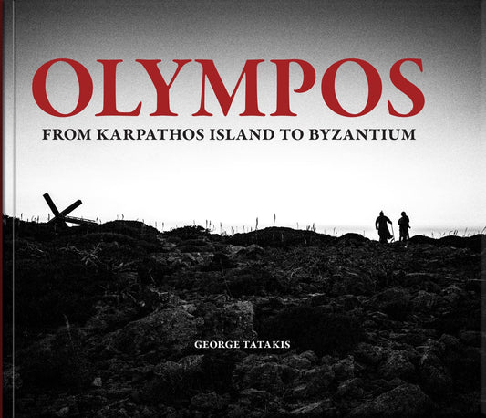 Black and White Coffee Table Photo Book By George Tatakis | Greece | Olympos - From Karpathos island to Byzantium | Worldwide Shipping