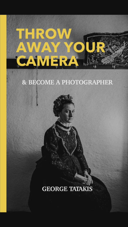 Black and White Photography Book By George Tatakis | Greece | Throw away your camera & become a photographer. Look inside video