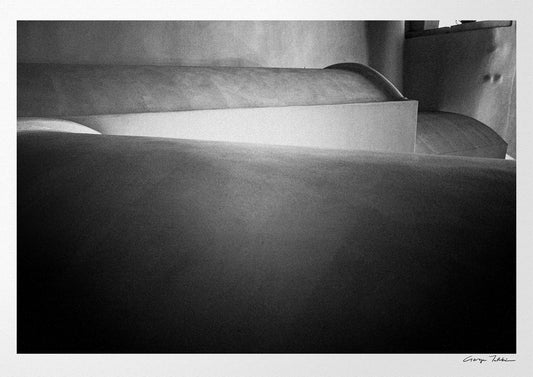 Forms in Oia | Santorini | Chorōs | Black-and-white wall art photography from Greece