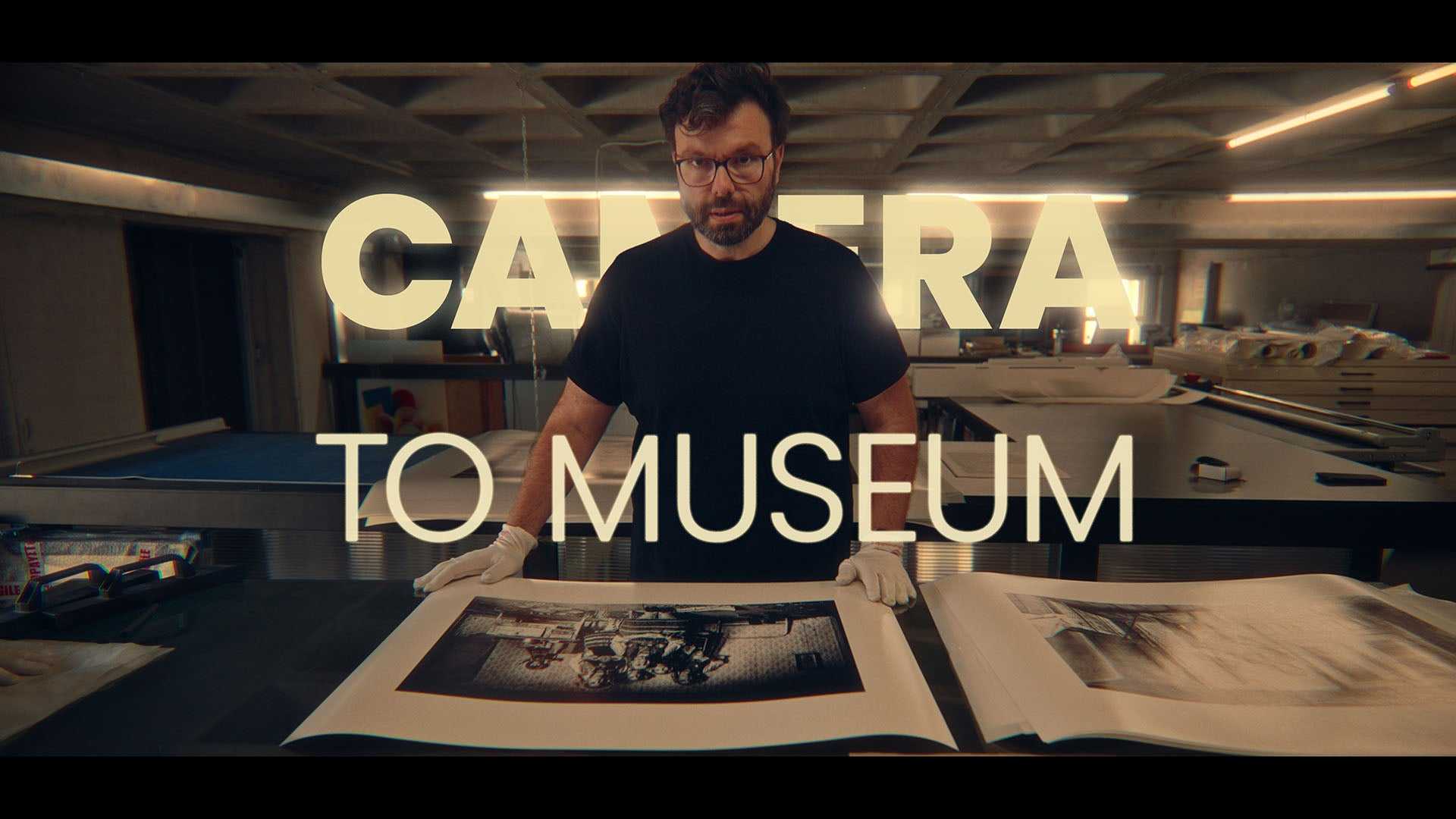 Load video: Film about George Tatakis prints&#39; workflow