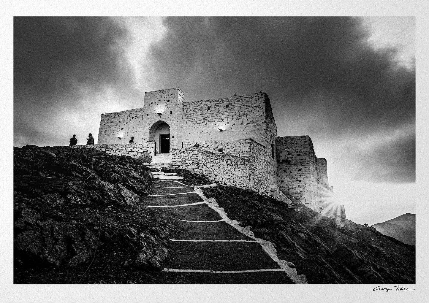 Black and White Photography Wall Art Greece | Profits Elias Sifnos Cyclades by George Tatakis