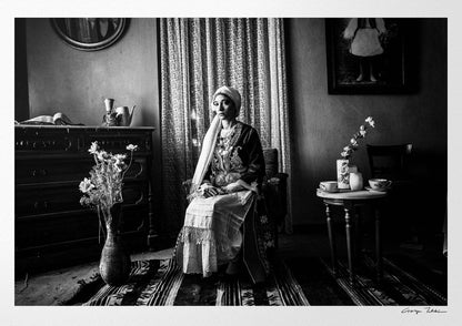 Black and White Photography Wall Art Greece | Costume of Tegea in a traditional home Arcadia Peloponnese by George Tatakis