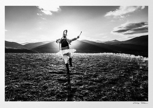 Black and White Photography Wall Art Greece | Kotsamania in Tetralofos Kozani W. Macedonia by George Tatakis