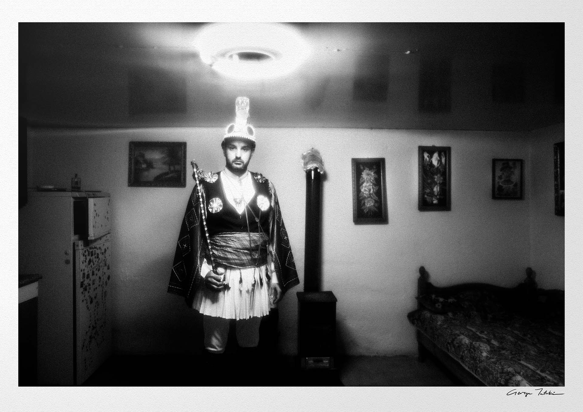 Black and White Photography Wall Art Greece | Kotsamanos of Tetralofos Kozani W. Macedonia by George Tatakis