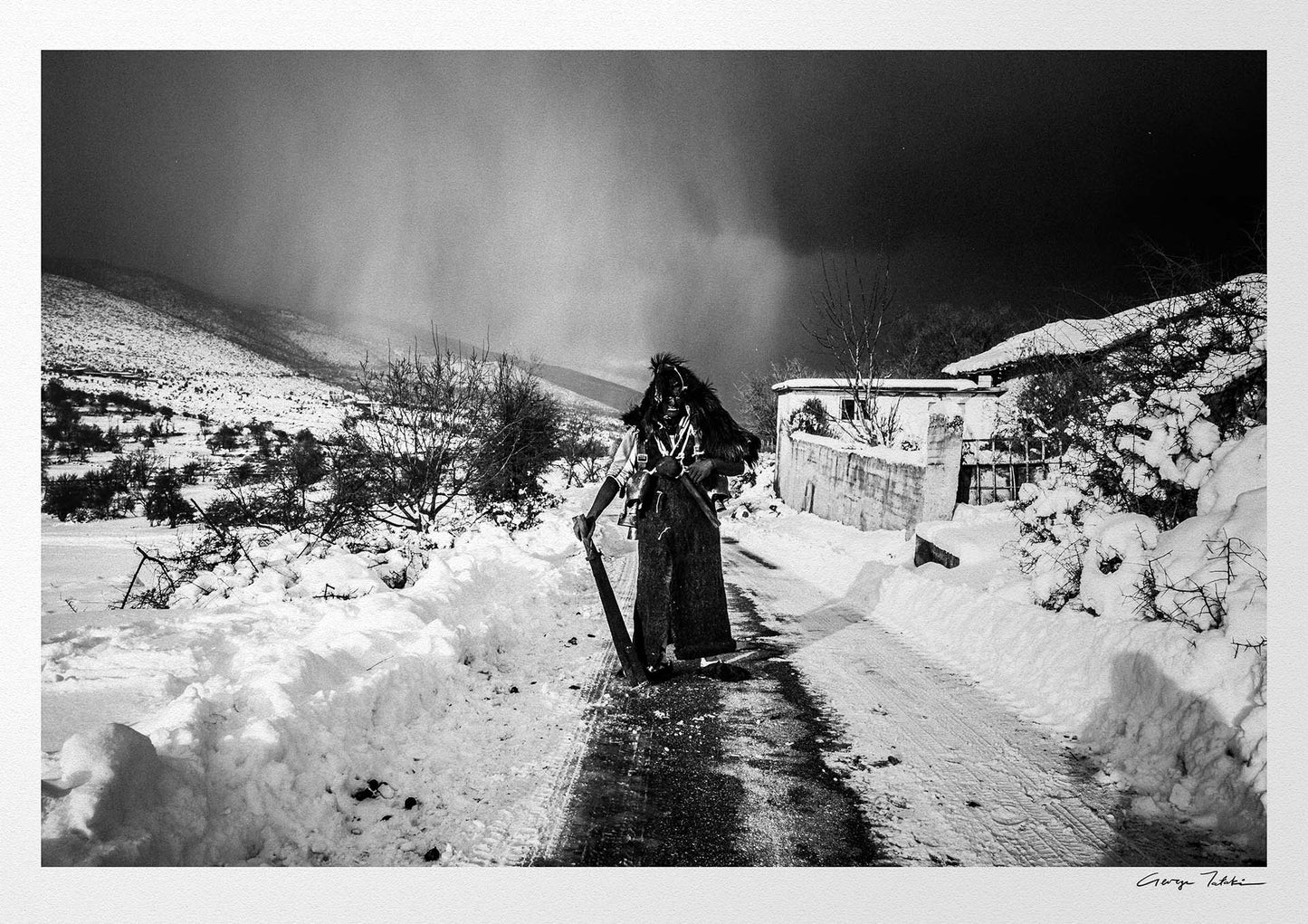 Black and White Photography Wall Art Greece | Arapides in Volax Drama by George Tatakis