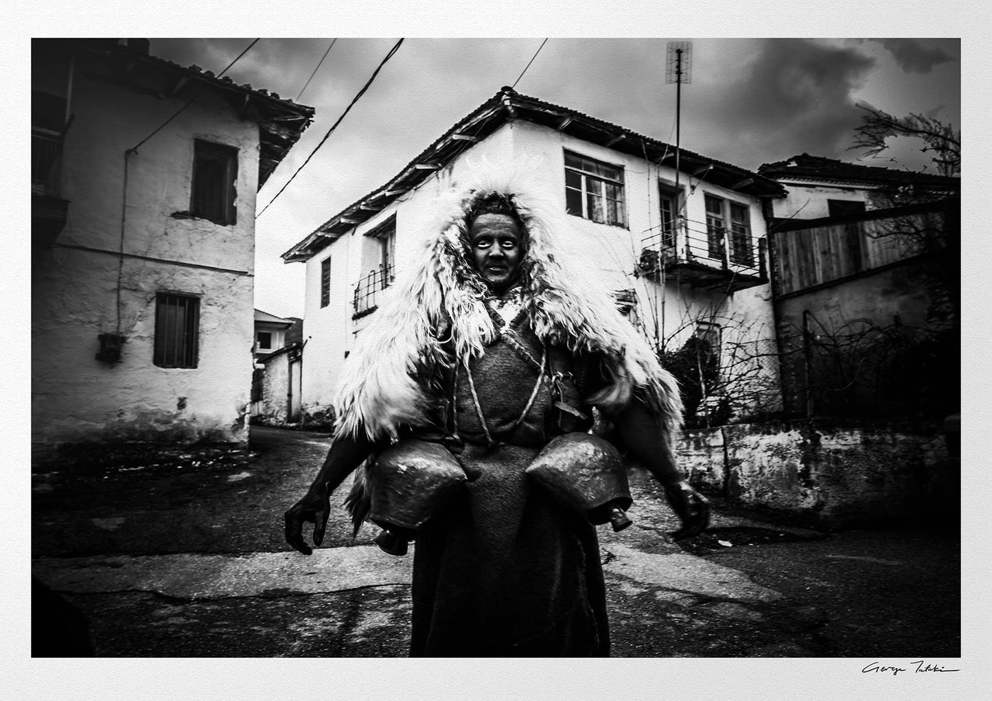 Black and White Photography Wall Art Greece | Arapis in Volax Drama by George Tatakis