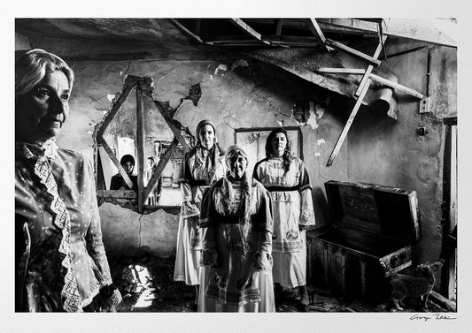 Black and White Photography Wall Art Greece | Volissos costumes Chios island Greece by George Tatakis